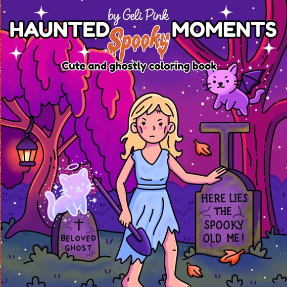 Libro para colorear Independently Published Haunted Spooky Moments
