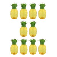 Bothyi - Botella De Agua De Piña De 10 Piezas, 500 Ml, Transparente, Para Festivales Domésticos, Bodas