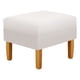 thumbnail image 2 of Pouf Sky 1c Felpa 04 Crudo, 2 of 3