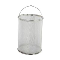 Magideal - Cesta Para Freír De Acero Inoxidable, Cesta Para Freír, Colador De Pasta De Cocina, Colador De Alambre Redondo, Colador De Red Para Cocinar Albóndigas 20 Centímetros