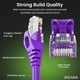 thumbnail image 2 of Cable Ethernet GEARit Cat6 30 cm Paquete de 100 Unidades 10 Gbps Morado, 2 of 7
