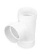 thumbnail image 1 of Camiseta sanitaria de PVC NDS 4P09 con conexión de cubo de 10 cm, color blanco, 1 of 7