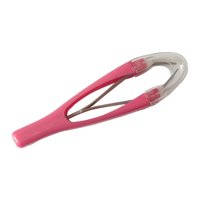 Ioensy - Pinzas Inclinadas Para Cejas, Pinzas Para Cejas Profesionales Duraderas Para Salón De Casa Rosa