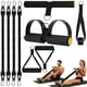 thumbnail image 1 of Banda de resistencia con pedales CALLECK, entrenador ajustable para abdominales, 1 of 5