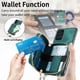 thumbnail image 2 of Funda Tipo Cartera con Correa Cruzada para Samsung Galaxy A32 5G Protección Contra Golpes Verde, 2 of 5