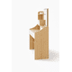 thumbnail image 4 of Tocador con Espejo 80x40x130 cm Madera Natural Blanco MDF, 4 of 11