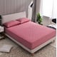 thumbnail image 2 of Cubrecolchón impermeable King + 02 fundas de almohada Rosado, 2 of 4