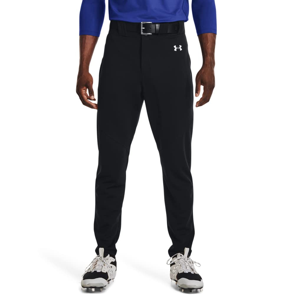 Pantalón Under Armour Utility Baseball De Pierna Recta Para Hombre, Color Negro