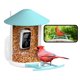 thumbnail image 1 of Comedero inteligente para pájaros NETVUE con cámara 1080P, inalámbrico, 1.5L, 1 of 9