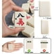 thumbnail image 3 of Set de Mahjong LANYOTA de 146 fichas con números arábigos y estuche, 3 of 7