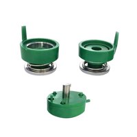Magideal - Accesorios De Riel Deslizante Para Fabricación De Insignias, Suministros De Piezas De Botón, 1 Juego De Molde De Perforación Portátil Para Accesorios Verde 44Mm