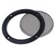 thumbnail image 4 of Cubierta De Altavoz De Audio De 3 Pulgadas Rejilla De Malla Metálica Circular Decorativa Negra, 4 of 5