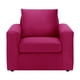 thumbnail image 1 of Sofa Kendy 1c Felpa 30 Burdeo, 1 of 5