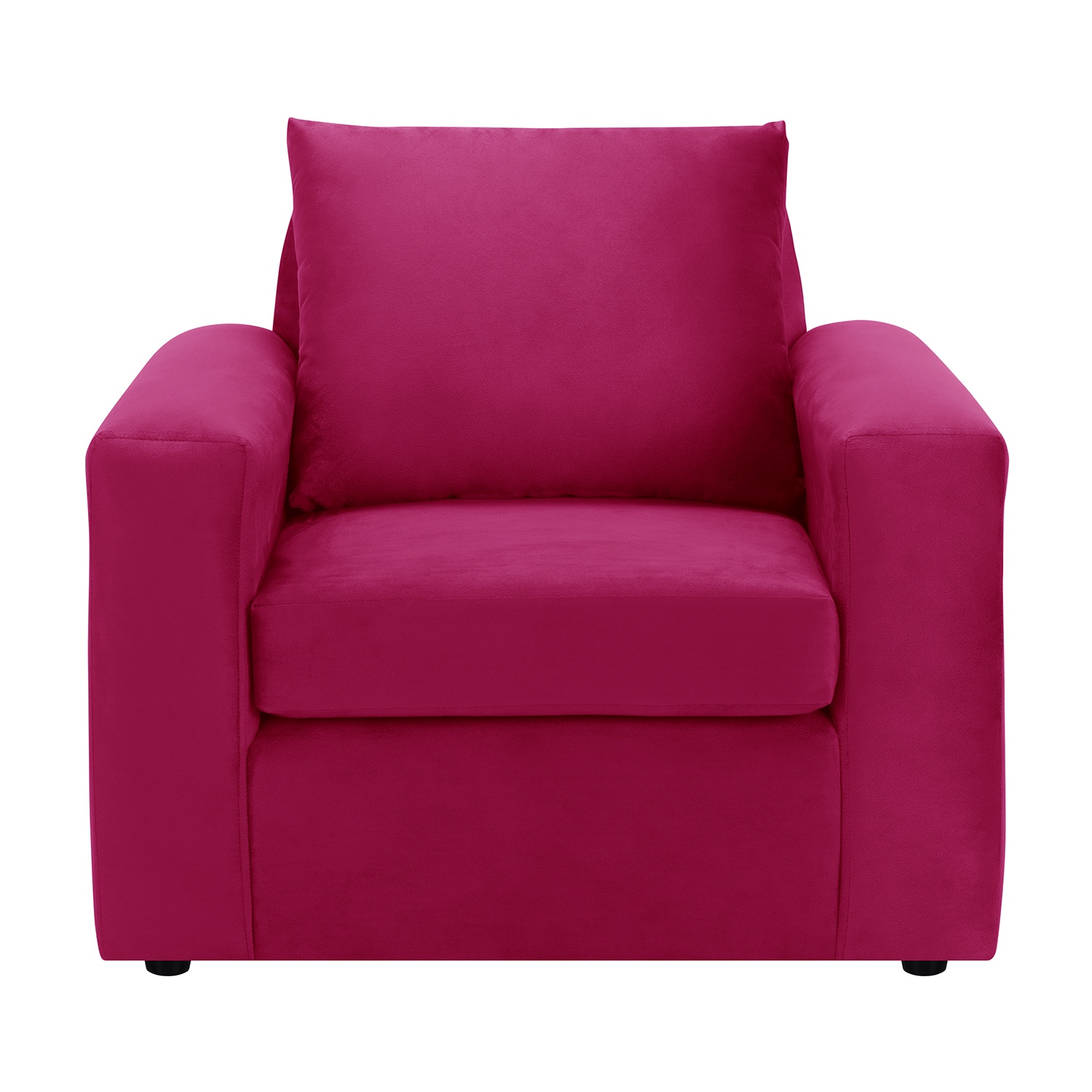 Bodevir - Sofa Kendy 1C Felpa 30 Burdeo