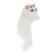 thumbnail image 5 of Lindo Felpa Gato Arte Escritorio Juguetes Simulación Gato Figura Estatua Artesanía Amarillo Izquierda, 5 of 5