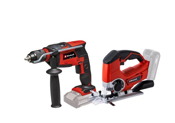 Kit Einhell Taladro 18V Te-Id 18 Li + Sierra Te-Js 18 Li