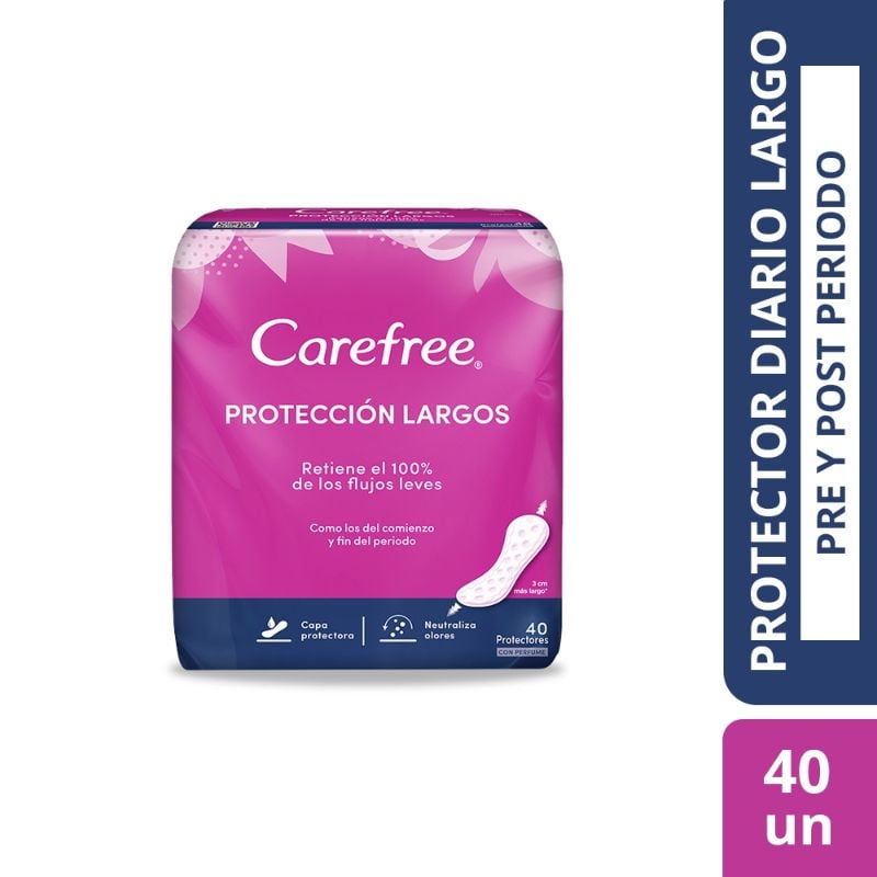 Carefree - Protectores Largos 40 Un