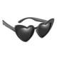 thumbnail image 2 of Gafas De Sol Con Forma De Corazón Para Ni?os Con Protección UV Polarizada Para Ni?os, Color Negro, 2 of 5