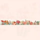 thumbnail image 1 of 1pc/pack Fresh Plants Flowers Masking Washi Tape Vintage Rose Decorative Adhesive Tape Diy Scrapbooking Sticker Label Stationery 30MM*118.11inch, 1 of 5