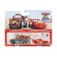 Vehículo De Juguete Mattel Disney Pixar Remolque Mater Y Mcqueen