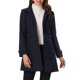 thumbnail image 1 of INSPIRE CHIC Abrigo Largo Clásico de Invierno para Mujer con Bolsillos L Azul Oscuro, 1 of 6