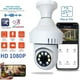 thumbnail image 1 of Cámara IP 360° Ampolleta motorizada Full HD Detector de Humo Alarma, 1 of 7