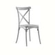 thumbnail image 1 of Silla Crossback - Gris, 1 of 2