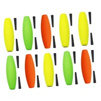 Ioensy - 10 Piezas De Flotadores De Pesca, Equipo De Pesca, Regalo Del Día Del Padre, Flotadores De Clavija De 6 Cm