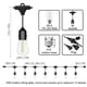 thumbnail image 2 of Guirnaldas de luces exteriores SUFEIMAS 100 pies, 30 portalámparas LED IP65, 120 V, 2 of 9