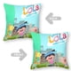 thumbnail image 2 of Pequeña Lola visita la Ciudad Fundas de almohada de terciopelo con tema, regalos de funda de almohada, decoración para el hogar, cojín de lanzar, regalo de cumpleaños para fans y parejas.56*56cm., 2 of 6
