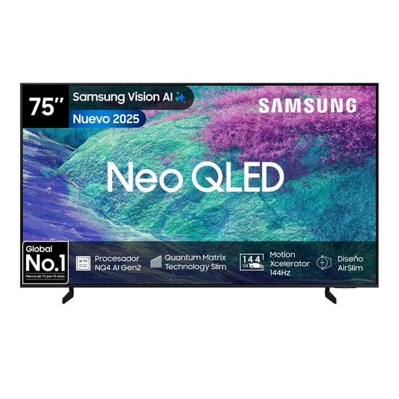 75" Neo QLED 4K QN1EF Vision AI Smart TV (2025)