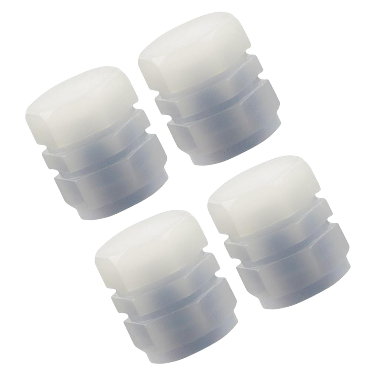 Magideal - Cubierta De Vástago De Válvula De Neumático Brillante De 4 Unidades, Estilo Automático De Moda, Sello , Fácil De Instalar, Universal Para Coche, , Azul Altura 16 Cm