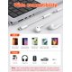 thumbnail image 4 of Adaptador USB‑C a jack de 3,5 mm KAYQINHO (2 unidades) 14 cm, 4 of 7