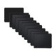 thumbnail image 1 of Kriture Mouse Pad Paquete de 10 con Borde Cosido, Base de Goma Antideslizante, Mouse Pad de Textura Premium E Impermeable para Computadoras, Laptop, Oficina y Hogar, 10.2x8.3 Pulgadas, 6 Mm, Negro, 1 of 6