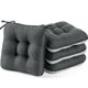 thumbnail image 1 of Cojines para Silla BETU Pack de 4, 40 cm, Gris Oscuro, 1 of 9