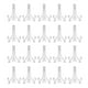 thumbnail image 4 of 20xDecorative Plate Holder Display Stand Caballete Picture Frame Pedestal 5 ", 4 of 5