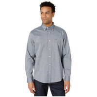 Camisa Tommy Hilfiger Para Hombre, Manga Larga, Con Botones, Corte Clásico