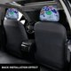thumbnail image 3 of Alfabeto Lore Funda Protectora Universal para Reposacabezas de Coche, Funda Elástica para Reposacabezas de Asiento de Auto, Funda de Tela Antipolvo, Accesorios de Interior 2 Piezas, 3 of 6
