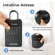 thumbnail image 4 of Caja fuerte digital MojoBox con cerradura inteligente Bluetooth, 4 of 8