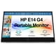 thumbnail image 2 of Monitor portátil HP E14 G4 de 14" FHD IPS USB-C color plata, 2 of 9