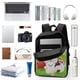 thumbnail image 3 of Badanamu-theme Backpack, Campus style schoolbag Bookbag with Adjustable Shoulder Straps And Large Zip Compartment, Unisex Travel Bags., 3 of 6