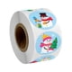thumbnail image 1 of 1 Rollo De 500 Piezas De Pegatinas De Navidad Etiquetas De Muñeco De Nieve Para Tarjetas De 1,5 Pulgadas, 1 of 5