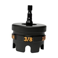 Magideal - Accesorio De Taladro Para Tuercas Para Varillas Roscadas De 1/4"", 3/8"" Y 1/2"". Extracción Rápida Y Portátil De Tuercas Y Pernos Para El