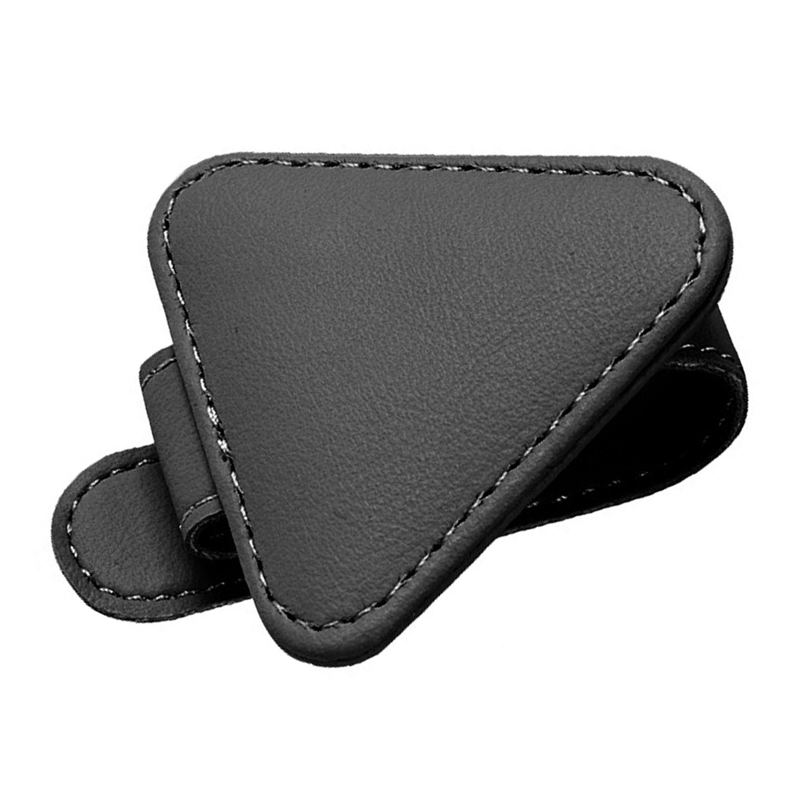 Magideal - Clip Magnético Para Visera De Coche, Resistente A Arañazos, Para Gafas De Sol, Interior Del Coche Negro