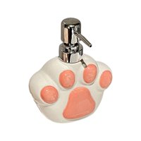 Magideal - Dispensador De Jabón Manual Rellenable, Regalo De Inauguración De La Casa, Contenedor De Jabón Con Bomba, Botella De Loción Con Bomba Vacía Para Baño, 370 Ml