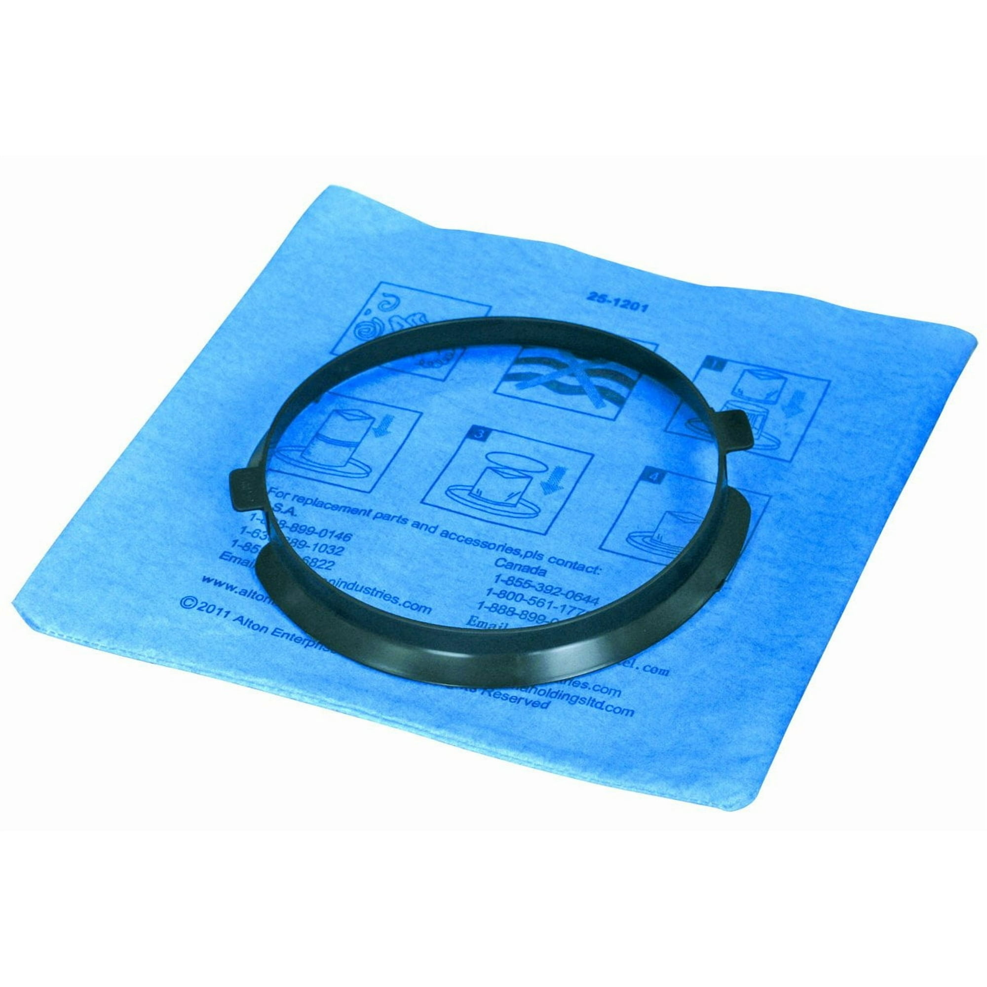 Filtro Reutilizable Stanley Blue Cloth Para Aspiradora Húmeda Y Seca De 18 A 23 Litros