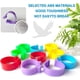 thumbnail image 5 of 300 piezas de anillos para patas de pájaro, tobilleras para palomas mensajeras, pulseras de perlas Coldeul, etiquetas para pájaros, anillo de apertura para palomas, anillo para patas de pollo o paloma, 5 of 7