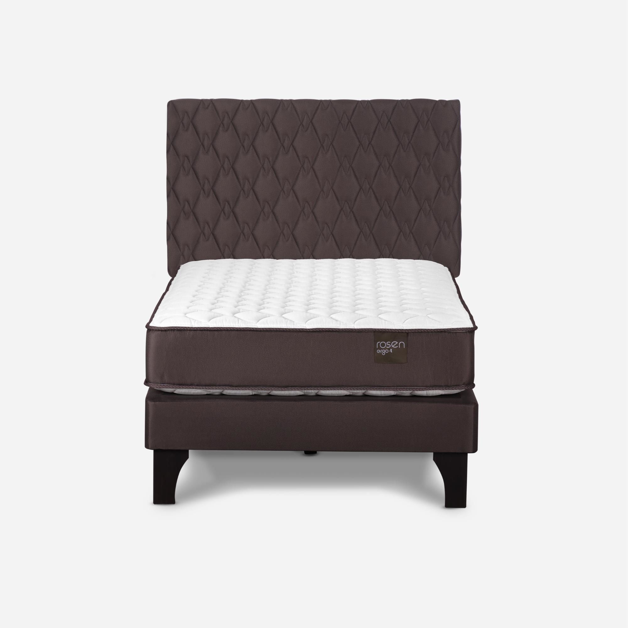 Rosen - Cama Europea Ergo T New 1.5 Plaza Base Normal