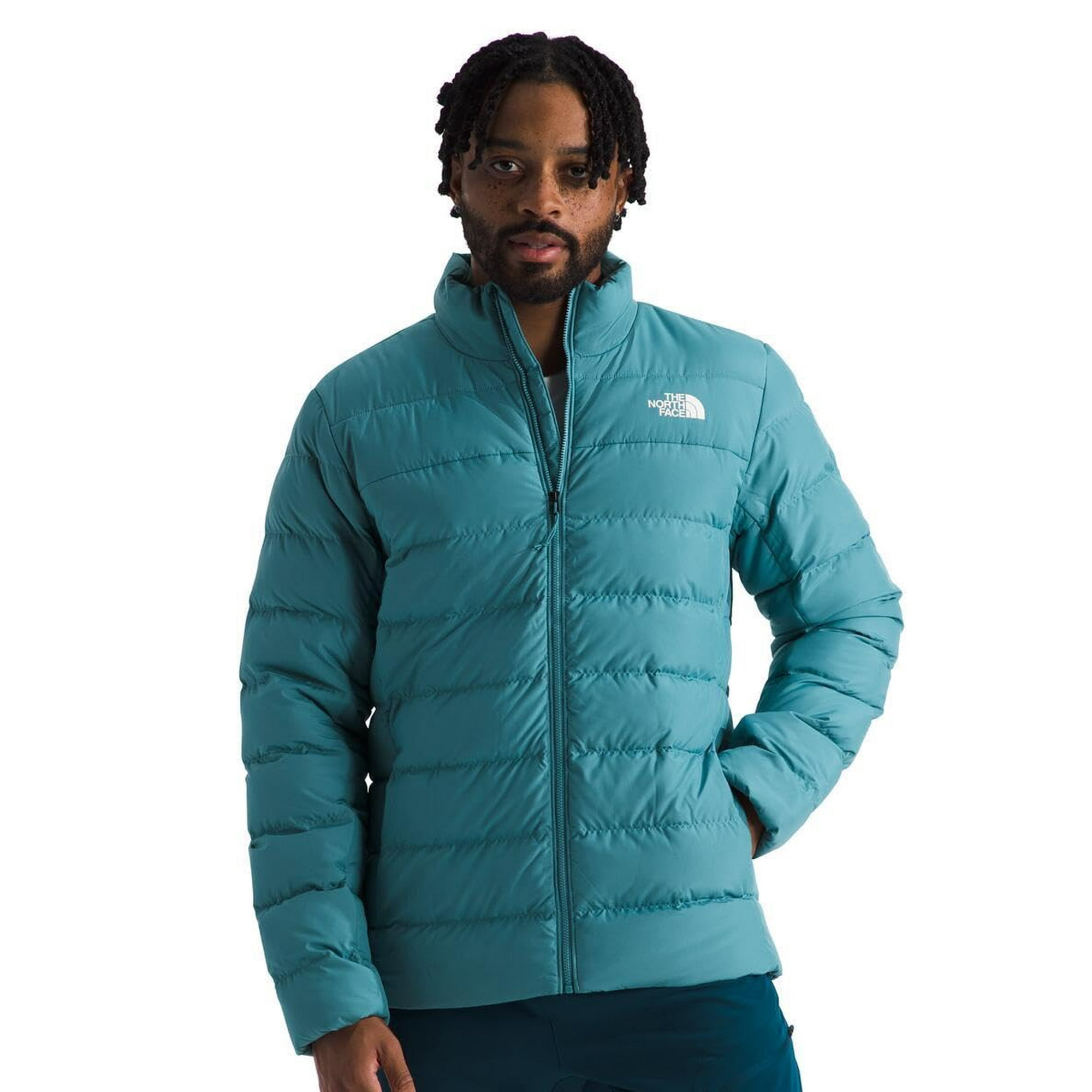 Chaqueta The North Face Aconcagua 3 Con Aislamiento De Algas Para Hombre, Azul