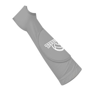 Ioensy - 2 Guantes De Manga De Voleibol Para Brazo, Guantes De Entrenamiento Para Baloncesto, Trabajo Gris